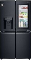 LG 889 L Frost Free Side by Side 5 Star Refrigerator(BLACK, GR-X31FMQHL)