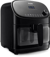Glen Digital Electric Fryer 3047 1350-Watts 5.5 Liter with 8 Preset Functions Air Fryer(5.5 L)