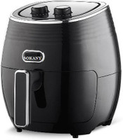 pinkparifashion Air Fryer Oven,Oil Free Nonstick Cooker,Electric Hot Air Fryer With 30 Minute Timer & Adjustable Temperature Control,Baking and Grilling Pan with Large Basket Air Fryer(4 L)