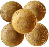 APNAA Agency Bamboo Fruit & Vegetable Basket(Brown)
