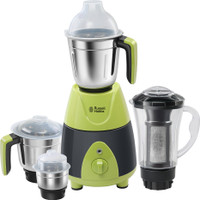 Russell Hobbs by Russell Hobbs VELLA800 Mixer Grinder 800 Juicer Mixer Grinder (4 Jars, Grey, Green)