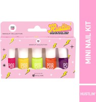 MyGlamm POPxo Makeup Collection -Mini Nail Kit Hustlin'(Pack of 5)