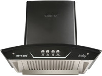 Ventair Smiley 60 BK Auto Clean Wall Mounted Chimney(Black 1200 CMH)