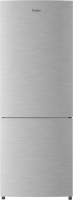 View Haier 320 L Frost Free Double Door 2 Star Refrigerator(Brushline Silver, HRB-3404BS-E)  Price Online