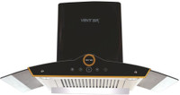 Ventair Crown 4G Auto Clean Wall Mounted Chimney(Black 1400 CMH)