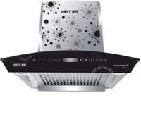 Ventair Innova Music 60 Auto Clean Wall Mounted Chimney(Steel 1200 CMH)