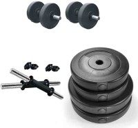 BMS Sports 10 KG PVC Dumbell Set Combo From Home Exercise Adjustable Dumbbell Adjustable Dumbbell(10 kg)