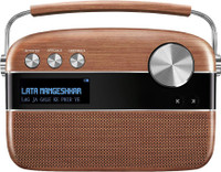 saregama carvaan Premium Hindi - Portable Music Player with 5000 Preloaded Songs, FM/BT/AUX (Oakwood Brown) FM Radio(Oakwood Brown)
