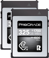 ProGrade Digital Cfexpress 2.0 Type B 325 GB CFexpress Class 10 1700 MB/s  Memory Card