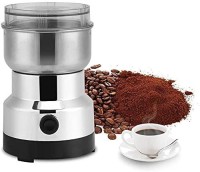 Rexmon Coffee Grinder Electric Multifunction Small Food Grinder Grain Grinder, Portable Coffee Bean Seasonings Spices Mill Powder Machine for Whole Coffee Beans, Spices, Herbs & Nuts. NA Cups Coffee Maker 4 Cups Coffee Maker(Multicolor)