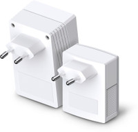 TP-Link TL-WPA4220KIT 300Mbps AV600 Wi-Fi Powerline Extender Starter Lan Adapter(600 Mbps)