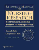 Resource Manual for Nursing Research(English, Paperback, Polit Denise F. PhD, FAAN)