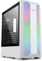 Ant Esports ICE-280TGW Mid Tower Computer Case I Gaming Cabinet -White Supports ATX, Micro-ATX, Motherboard with Transparent Side Panel 1 x 120 mm Rear Fan Mid Tower Cabinet(White)