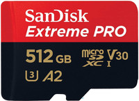 SanDisk 512 GB SDXC Class 10 170 MB/s  Memory Card