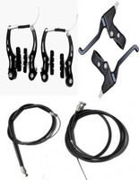 ghg Bicycle power brake set panja + lever + wire pack of 3 Bicycle Brake Disk