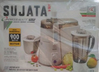 SUJATA Power Matic Plus 401-A.I 900 Juicer Mixer Grinder (2 Jars, White)