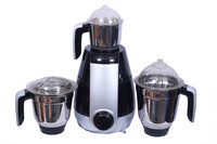 Pratham Metallic Mixer Grinder Blender 750W With 3 Stainless Steel Jar And 2 Bullet Jar 750 Mixer Grinder (5 Jars, Silver, Black)