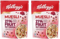 Kellogg's muesli fruit & nut 500 gram pack of 2 Pouch(2 x 0.5 kg)