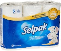 Selpak Calorie Absorber Kitchen Towel Paper Tissue - 3 Roll(3 Ply, 150 Sheets)