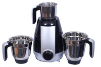 Pratham Metallic Mixer Grinder Blender 750W With 3 Stainless Steel Jar And 1 Juicer Jar 750 Mixer Grinder (4 Jars, Silver, Black)