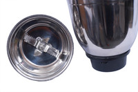 Pratham Granite Mixer Grinder Blender 600W With 3 Stainless Steel Jar, 2 Bullet Jar And 1 Juicer Jar 600 Mixer Grinder (6 Jars, Copper, White)