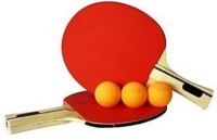 ENETLY Tournament Peformance Ping Pong Paddle - Table Tennis Racket for Advanced Training Red, Black, White Table Tennis Racquet(Pack of: 1, 100 g)