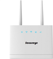 SECUREYE S-4GVR100 300 Mbps 4G Router(White, Dual Band)