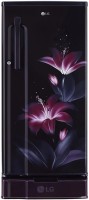 View LG 188 L Direct Cool Single Door 3 Star Refrigerator(Purple Glow, GL-D191KPGD) Price Online(LG)