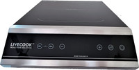LIVECOOK Commercial Stainless Steel Electric 3500W High Power Induction Cooktop(Silver, Touch Panel)