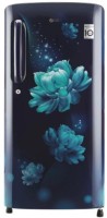 LG 190 L Direct Cool Single Door 3 Star Refrigerator(Blue Charm, GL-B201ABCX)   Refrigerator  (LG)