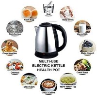 PRATYANG by Scarlett Electric with Handle Hot Water Tea Coffee Maker Water Boiler, Milk (2 L) Electric Kettle(2 L, Silver , Black)