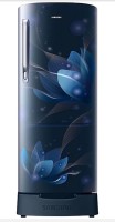 SAMSUNG 192 L Direct Cool Single Door 2 Star Refrigerator(Blooming Saffron Blue, RR20A281BU8/NL)