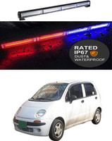 RKPSP Waterproof Car Police Bar Light Flasher For Matiz Fog Lamp Car LED for Daewoo (12 V, 72 W)(Matiz, Pack of 1)