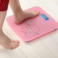 Luxafare Electronic Digital LCD Personal Weighing scale For Body Fitness Scale Weighing Machine for Human Body Weight machine Bathroom Scale Weighing Scale(Multicolor)