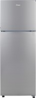 View CANDY 258 L Frost Free Double Door 2 Star Convertible Refrigerator(Moon silver, CDD2582MS)  Price Online