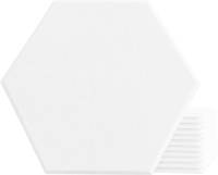 umi BE-1412 Hexagon polyester fiber panel 14x12x0.4in 12No. package in White Color Analog Sound Mixer