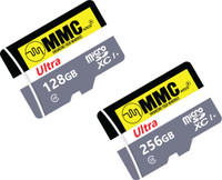 MMC MMC 128GB + 256GB Combo. 256 GB MicroSD Card Class 10 120 MB/s  Memory Card