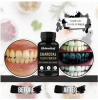 Naturalleaf eeth Whitening - Charcoal Tooth Powder Toothpaste Teeth Whitening Kit