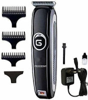 Geemy gm 6050 beard and hair trimmer men and women Trimmer 60 min  Runtime 5 Length Settings(Blue)