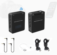 Yugam 2.4G Wireless Radio Microphone for Android, iPhone and Camera (Radio Microphone)(Black)