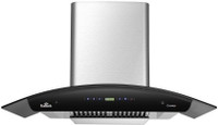 Kattich Croma 90 Auto Clean Wall Mounted Chimney(silver 1300 CMH)