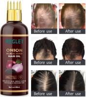 REGLET Onion Oil - Black Seed Onion Hair Oil - WITH COMB APPLICATOR m  Hair Oil(60 ml)
