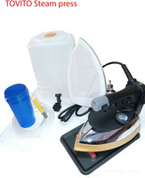 Tovito by Silti 1850watt Full Steam[ New Model 2023] High Pressure with 4 ltr tank 220V 1600 W Steam Iron(All)