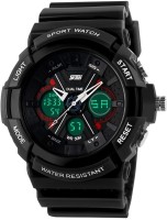 Skmei AD0966-BLACK Sports Analog-Digital Watch For Unisex