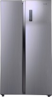 View Croma 592 L Frost Free Side by Side 3 Star Refrigerator(Silver, CRAR2621)  Price Online