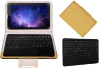 ACM Keyboard Case for Nuveck Itab A1(Gold, Cases with Holder)