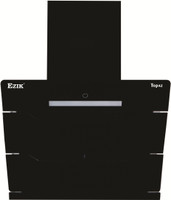 Ezik Topaz 60 cm 1350 m3/hr Filterless Auto Clean Chimney Motion Sensor Control Black Auto Clean Wall Mounted Chimney(BLACK 1350 CMH)