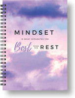 3DS wirebound notebook A5 Diary Ruled 144 Pages(Purple)