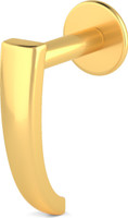 Joyalukkas Elegant Plain Superb 22kt Yellow Gold Nose Wire