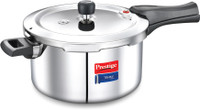 Prestige Svachh Triply 5 L Induction Bottom Pressure Cooker(Aluminium, Stainless Steel)